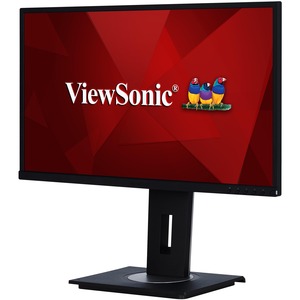 ViewSonic VG2448 24 Inch IPS 1080p Ergonomic Monitor with HDMI DisplayPort USB and 40 Degree Tilt for Home and Office