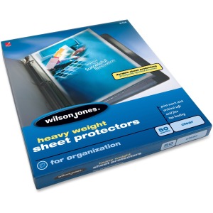 Wilson Jones Heavyweight Top-Loading Sheet Protectors