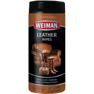 Weiman Products Leather Wipes