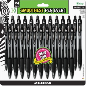 Zebra Z-Grip Retractable Ballpoint Pens