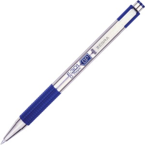 Zebra Pen F-301 Stainless Steel Ballpoint Pens