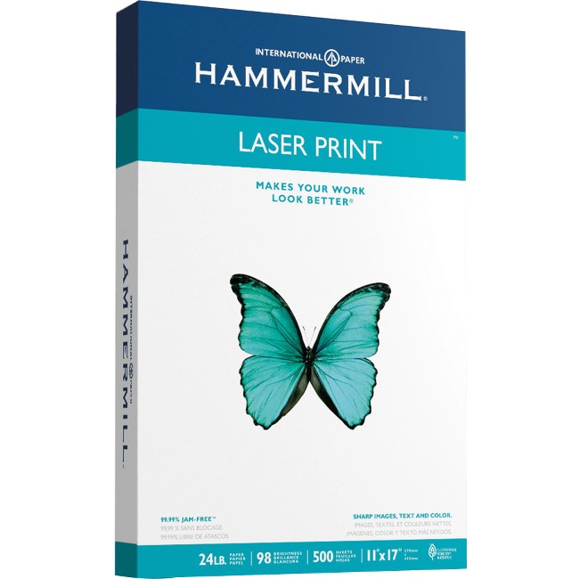 Hammermill Paper for Color 11x17 Laser, Inkjet Copy & Multipurpose Paper - White