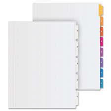  Plain Tab Index Dividers 