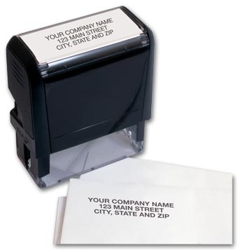 Name & Address Stamp - Self-Inking