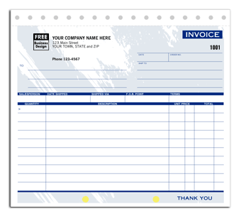 Shipping Invoices - Small 2-part