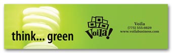 Green Bumper Sticker