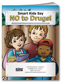 Say No To Drugs Coloring Book