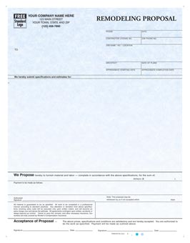 Laser Remodeling Proposal Parchment