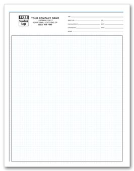 Graph Papers, Pro-Sketch, 1/8 , Padded