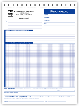 Proposals - with Graph Paper 3-part