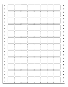 Pricing Labels, Continuous, 9  Carrier, Stock/Blank