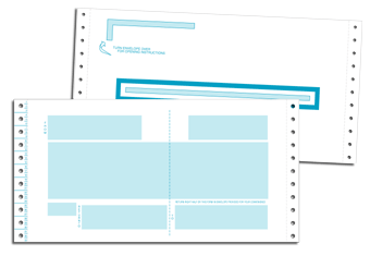 Continuous Two-Way Self-Mailer