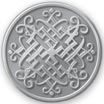 Silver Medallion Envelope Seal