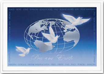 Doves of Peace Holiday Cards