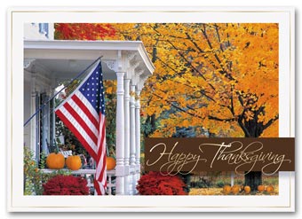 Golden Days Thanksgiving Cards