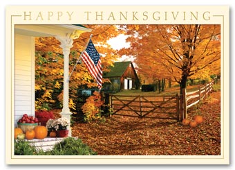 Fall Greetings Thanksgiving Cards