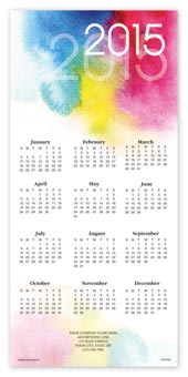 Primary Palette Calendar Cards