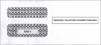 2016 1099 Double-Window Envelope