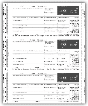 2016 Continuous 5498, Self Mailer, 2 Part, Carbon 2-part