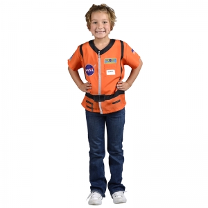 My 1st Career Gear Orange Astronaut Top, One Size Fits Most Ages 36