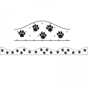 MAGNETIC BORDER BLACK PAWS 