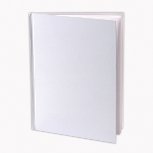 (10 Ea) White Hardcover Blank Book