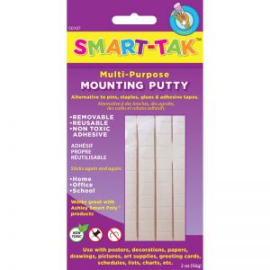Smart Tak Mounting Putty, 2 oz., 10 Packs