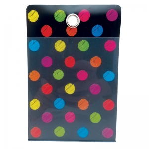 POLY POCKET CHALK DOTS 4X6 10PK 