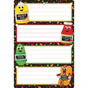 SMART MUST DO/FREE PICK/CATCH UP CHART DRY-ERASE SURFACE