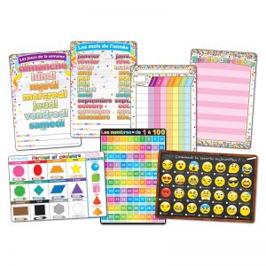 7PK FRENCH IMMERSION CLASS CHARTS SMART POLY