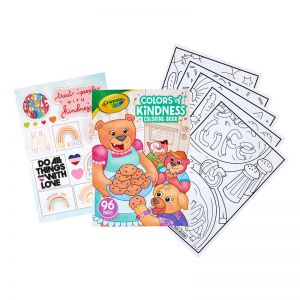96pg Coloring Book Colors Kindness