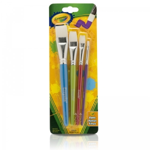 (4 EA) CRAYOLA BIG PAINTBRUSH SET