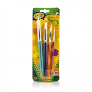 Crayola Big Paintbrush St Round 4pk