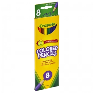 (12 BX) CRAYOLA COLORED PENCILS