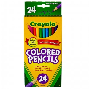 Crayola Colored Pencils 24pk Asst 