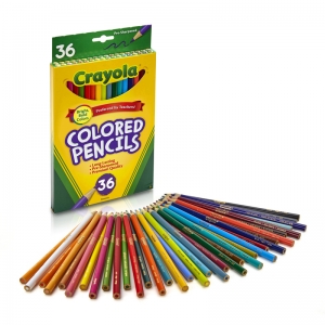 (3 BX) CRAYOLA COLORED PENCILS 36CT