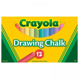 (6 BX) CRAYOLA COLORED DRAWING