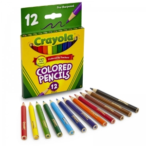 (12 BX) COLORED PENCILS 12CT PER BX