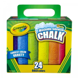 (4 Bx) Crayola Washable Sidewalk