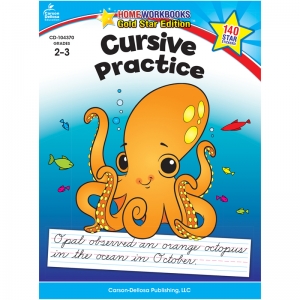 Cursive Practice Workbook, Grade 23