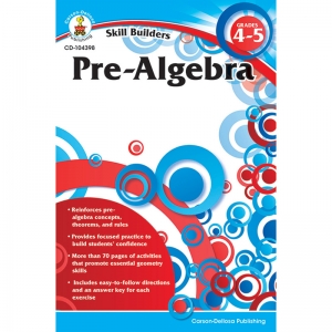 Skill Builders Pre-Algebra Workbook, Grade 4-5