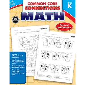 Common Core Connections Math Workbook, Grade K