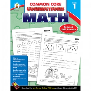 Common Core Connections Math Workbook, Grade 1
