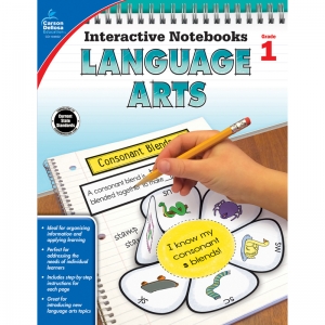 Interactive Notebooks: Language Arts Resource Book, Grade 1
