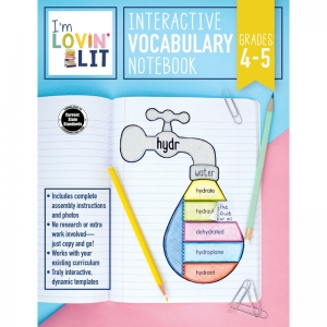 Interactive Vocabulary Notebook Resource Book, Grade 4-5