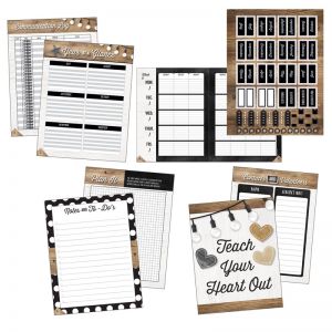 Industrial Chic Teacher Plan Book 