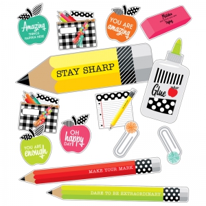 Brights Stylish Supplies Mini Bb St Black White & Stylish