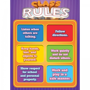 Class Rules Chartlet Gr K5  Informtaional