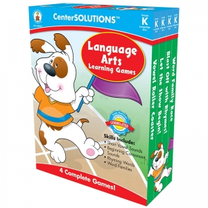 Centersolutions Language Arts Learning Games, Grade K