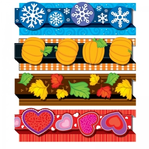 Popits Seasonal Border Set, 4 Designs